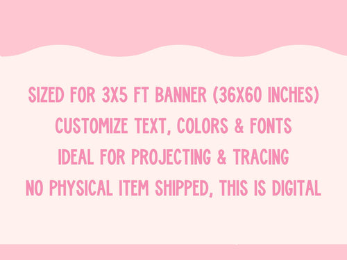Baby on Board Banner Canva Template for Banner Paintings, Bundle of 4 Templates for Baby Shower Banners, Surfer Themed Showers, 3x5